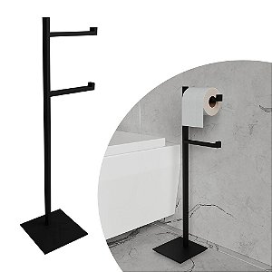 Papeleira Dupla de Piso - Eterna Black