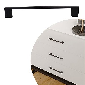 Puxador Liveri IL 950 - Preto - 288MM