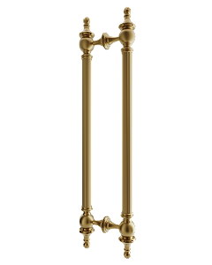 Puxador Duplo DF 919 - Dourado Matte - 60 cm