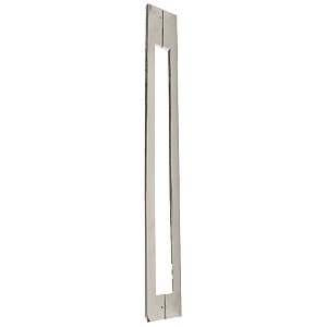 Puxador Duplo DF 927-Inox 304 - Escovado - 80 cm
