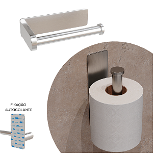 Papeleira - Delia - Inox - Auto Colante