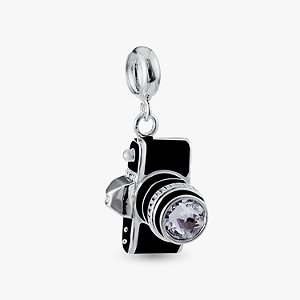 Berloque Câmera Fotográfica em Prata 925