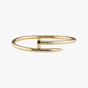 Bracelete Prego Banhado a Ouro 18k