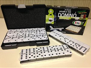 JOGO DE DOMINO PROFISSIONAL 2 CORES 11,5mm