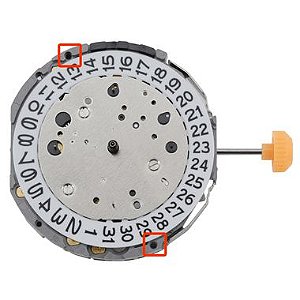 MAQUINA PARA RELOGIO DE PULSO MIYOTA JS16 Acessorios e Produtos para Relojoaria