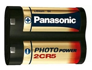Bateria Pilha Panasonic 2cr5 6v Para Cameras Digitais