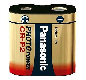 Bateria Pilha 6v Cr-p2 Crp2 Lithium Photo Panasonic
