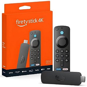 Fire TV Stick 4K Amazon com Controle Remoto por Voz com Alexa