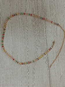 Choker Riviera colorida navete