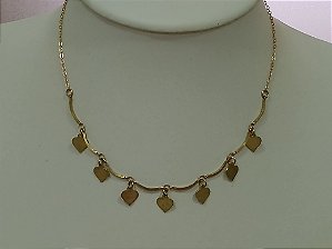 Choker com coração