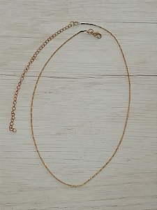 Colar veneziana 0,6mm 40 cm