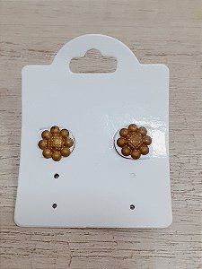 Brinco flor margarida