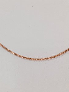 Gargantilha na corrente grumet 1mm