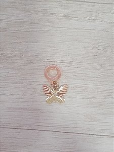 Berloque borboleta diamantada