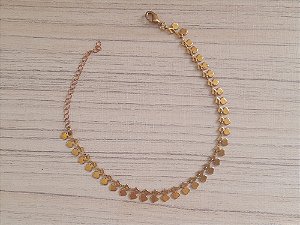 Pulseira corrente coração