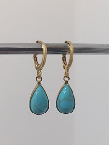 Argola  gota6x8 mm