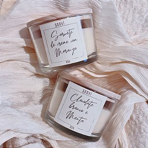 Kit Edição Limitada — Chocolate Branco e Menta + Sorvete de Creme com Morango
