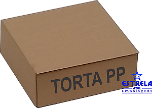 Caixa de Torta PP. 27x27x10cm - Ref.52