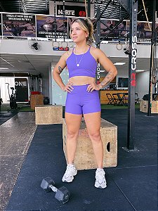 Top Crossfiteria Roxo