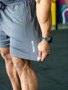 Bermuda Crossfiteria Cinza