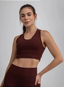 Top Offop Nadador Marrom