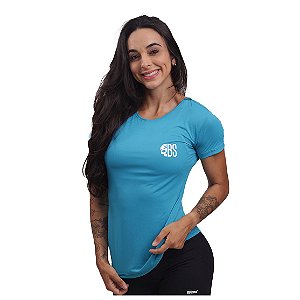 Camiseta BS Cross Box Jump - Azul