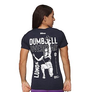 Babylook BS Cross Dumbell - Marinho