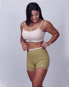 Shorts Bs Cross s/ Costura - Khaki
