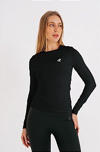 Camiseta Lurk Fem. Térmica - Preta