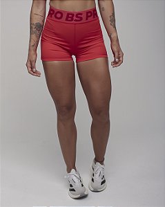 Shorts Bs Cross c/ Elástico - Vermelho