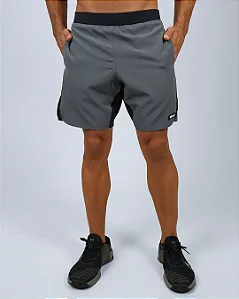 Bermuda BS Cross Cos Estreito - Cinza