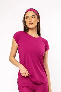 Camiseta Fem. Offop Gola - Pitaya
