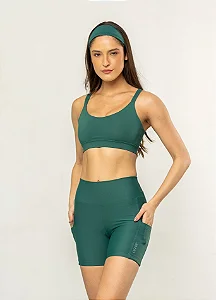 Shorts Offop Médio c/ Bolso - Floresta