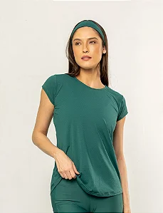 Camiseta Fem. Offop Gola - Floresta
