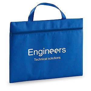 Pasta de congresso. Non-woven: 80 g/m². 380 x 300 mm