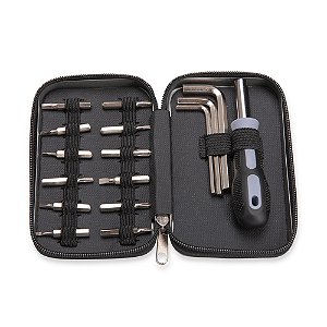 Kit Ferramentas 16 Peças com Estojo Compacto