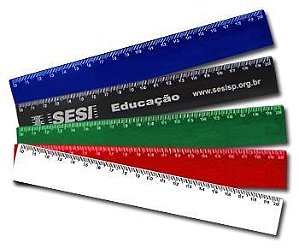 Réguas Personalizadas - Plástica ou Metal