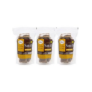 Kit com 3 Torradinhas Artesanais de Sorgo Sem Glúten e Lactose 100g cada