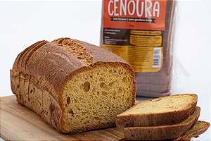 Pão de Cenoura Sem Glúten e Sem Lactose 450g