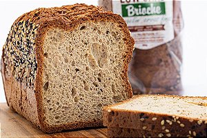 Pão Brioche Low Carb de Gergelim com Ervas Finas Sem Glúten e Lactose 350g
