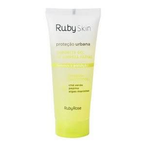 Sabonete Gel de Limpeza Facial Proteção Urbana Ruby Rose