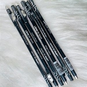 Lápis de Olho com Apontador Preto Mia Make