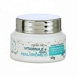 Creme Facial Vitamina E e Ácido Hialurônico Belle Angel