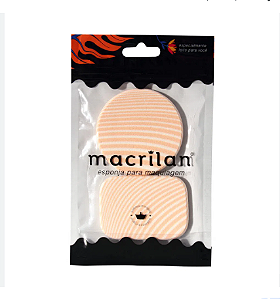 Kit Esponja para Maquiagem Pó Macrilan