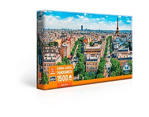 Quebra-Cabeça Panorâmico 1500 Peças Belle Paris 2764 Toyster