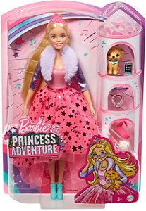 Boneca Barbie Princessa Adventure GML76 Mattel