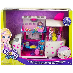 Boneca Polly Pocket Jato Fabuloso GKL62 Mattel