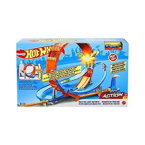 Pista  Hot Wheels Desafio De Voltas GTV14 Mattel