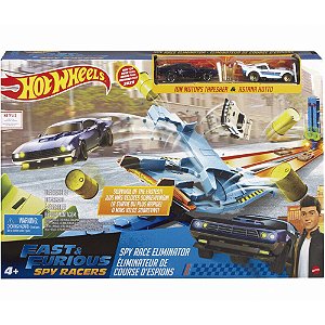 Pista Hot Wheels De Desafios Spy Racers GNP95 Mattel