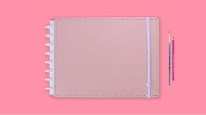 Sketchbook Ci Rose A4 CIA46006 Caderno Inteligente